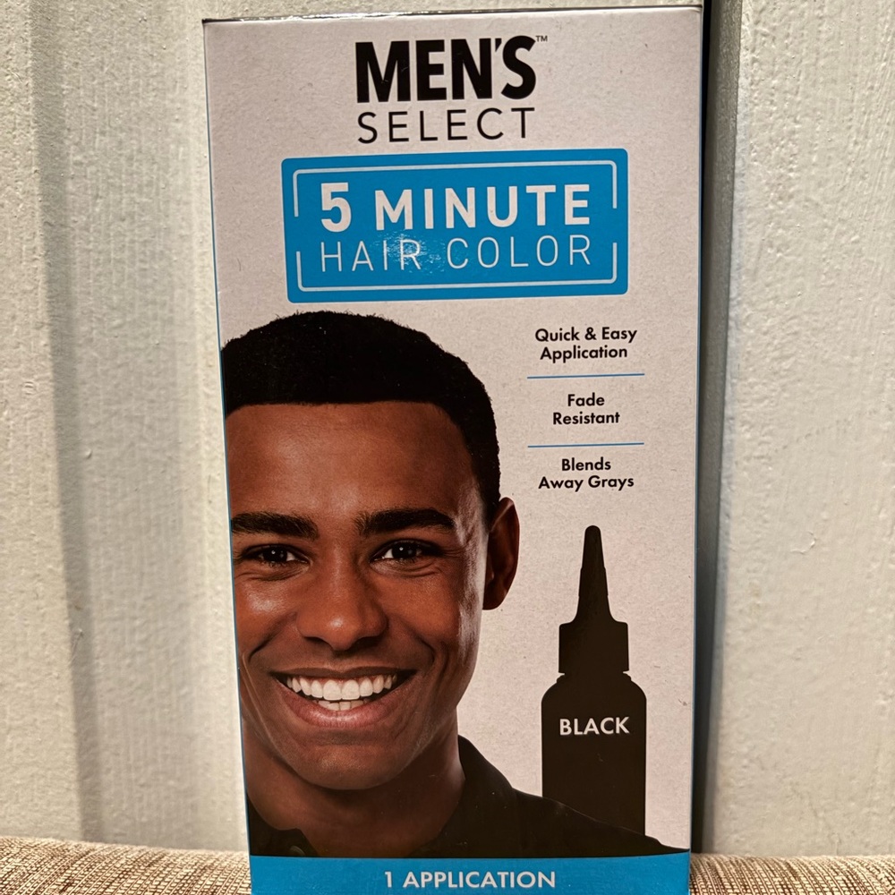 Men’s Select 5 Minutes Black hair color